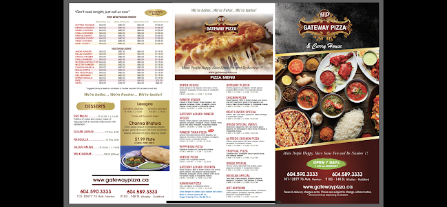 Opinii despre Gateway Pizza & Pasta în Surrey - Hospitality and gastronomy