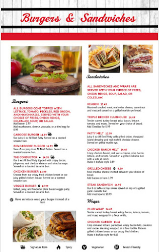 Opinii despre Trackside Station Family Restaurant & Sports Bar în Kamloops - Hospitality and gastronomy