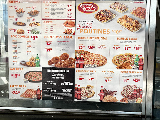 Double Double Pizza and Chicken