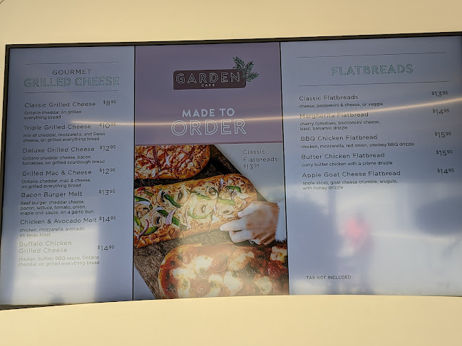 Garden Café - Hospitality and gastronomy