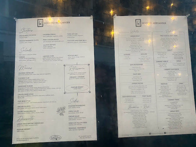 Hooded Merganser Restaurant - Penticton