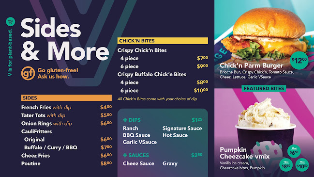 Opinii despre V Burger - 17 Ave - Ice Cream and Burger în Calgary - Hospitality and gastronomy