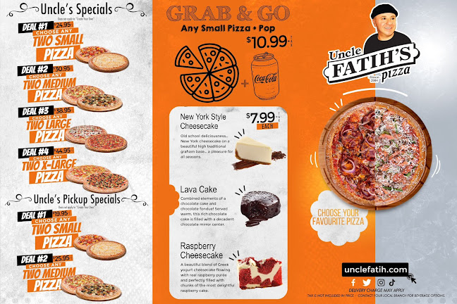 Opinii despre Uncle Fatih's Pizza - SURREY în Surrey - Hospitality and gastronomy