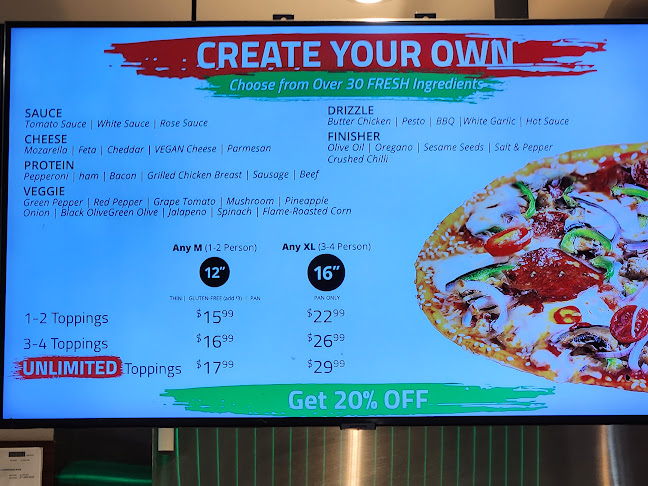 Opinii despre Freshslice Pizza în Toronto - Hospitality and gastronomy