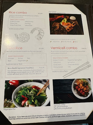 Opinii despre Nine North (Viet-Thai Cuisine) în Brantford - Hospitality and gastronomy