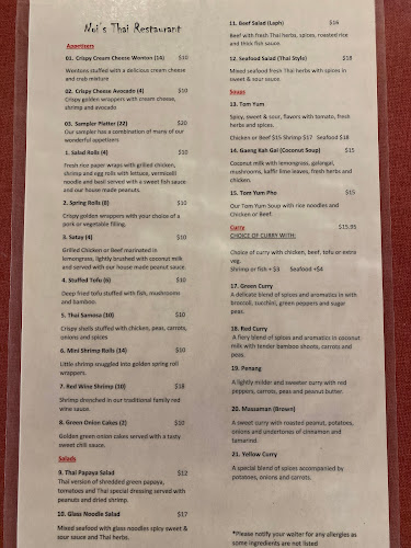 Noi Thai Restaurant - Edmonton