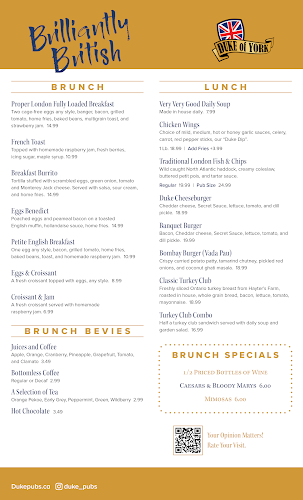 Duke of York - Hospitality and gastronomy