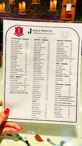 Jagga Sweets - Home of Indian Vegetarian Cuisine