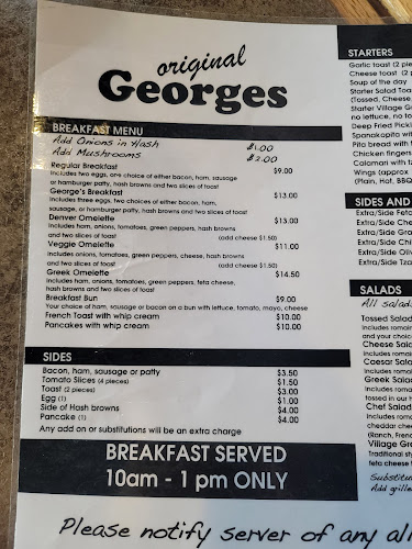 George's Burgers & Subs - Winnipeg