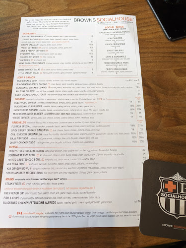 Opinii despre Browns Socialhouse în Spruce Grove - Hospitality and gastronomy