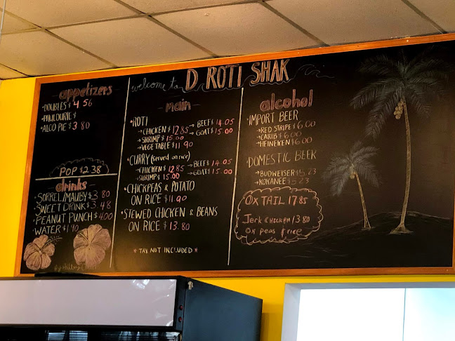 D Roti Shak - Hospitality and gastronomy