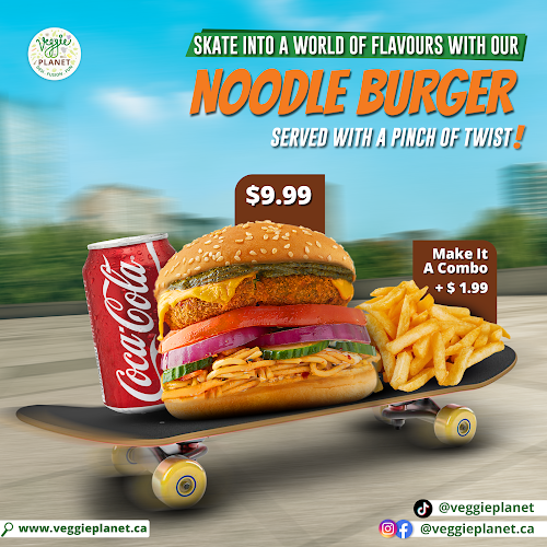 Veggie Planet Vaughan - Vegetarian Indian Pizza, Burger and Street food Restaurant - Hospitality and gastronomy