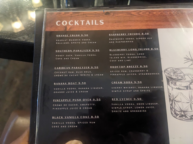 The Roof Top Bar And Grill - Regina