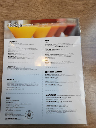 Ricky's All Day Grill - Parksville - Hospitality and gastronomy