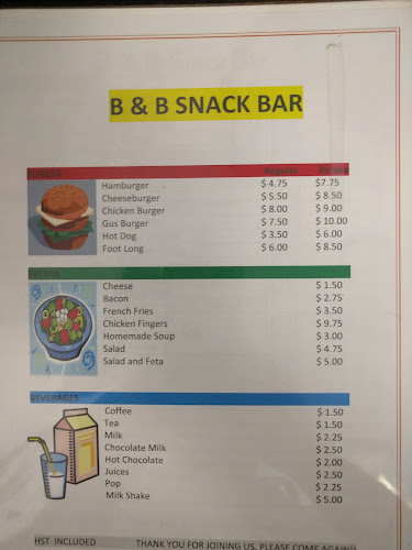 B & B Snack Bar - London