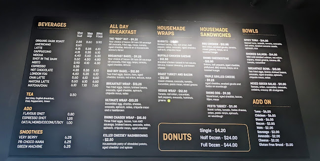 Rhino Coffee House Langford - Victoria