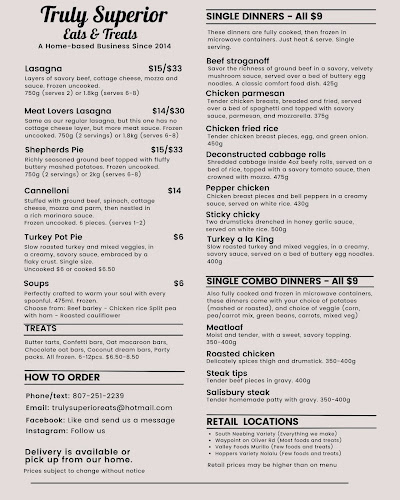 Truly Superior Eats & Treats