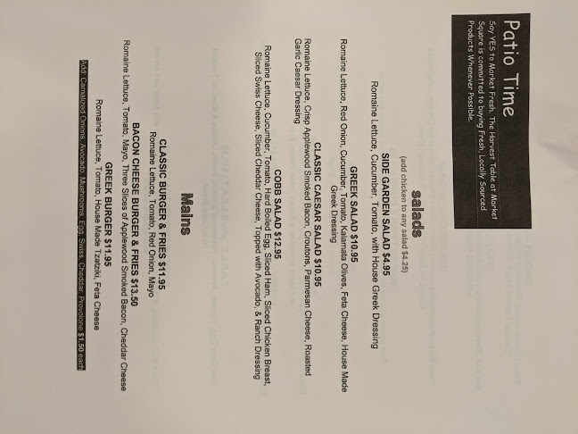 The Harvest Table Restaurant