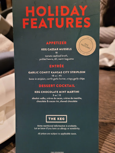 Comentarii opinii despre The Keg Steakhouse + Bar - Park Royal