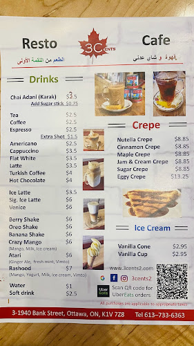 Opinii despre 3Cents Resto & Cafe în Ottawa - Hospitality and gastronomy