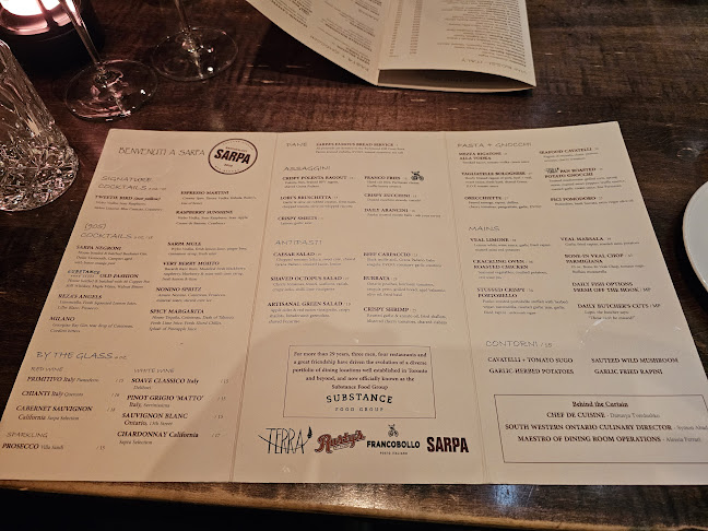 Sarpa Trattoria - Richmond Hill