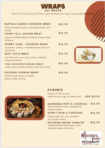 Opinii despre Sister's Family Restaurant în Swift Current - Hospitality and gastronomy