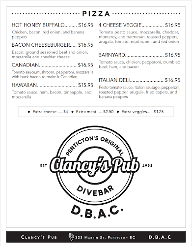 Clancy's Pub & Grill - Hospitality and gastronomy