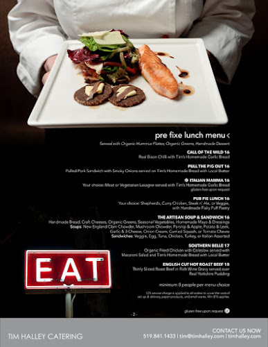 Opinii despre EAT. Tim Halley Catering în Guelph - Hospitality and gastronomy