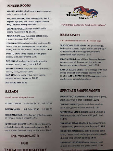 Jokers Cafe Inc Grande Prairie - Hospitality and gastronomy