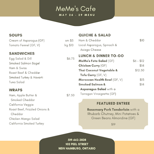 Opinii despre MeMe's Cafe and Food Shop în Wilmot - Hospitality and gastronomy