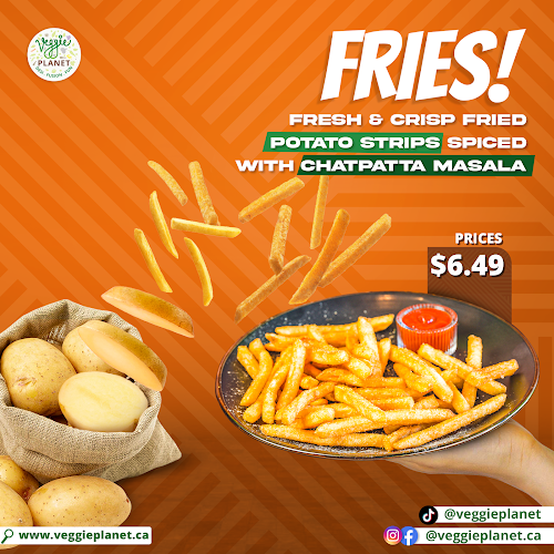 Veggie Planet Vaughan - Vegetarian Indian Pizza, Burger and Street food Restaurant - Woodbridge