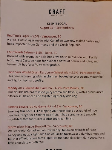 CRAFT Beer Market English Bay