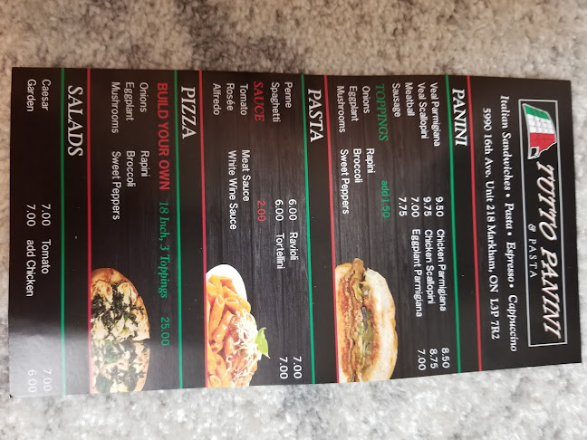Tutto Panini & Pasta
