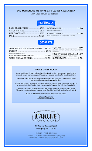 L'Arche Tova Café - Hospitality and gastronomy