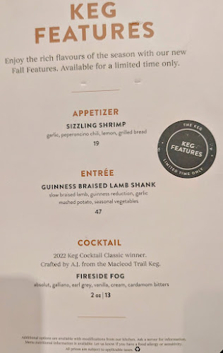 The Keg Steakhouse + Bar - Sudbury