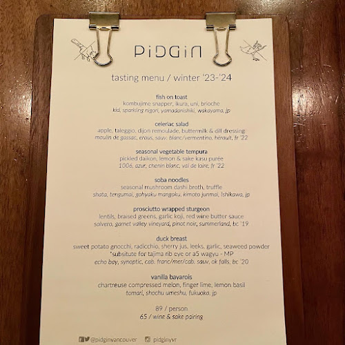 Comentarii opinii despre PiDGiN Restaurant