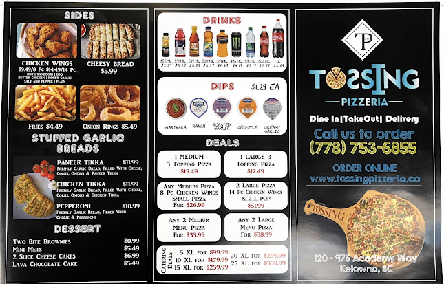 Opinii despre Tossing Pizzeria în Kelowna - Hospitality and gastronomy