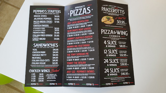 Opinii despre Peppinos Pizzeria în Thorold - Hospitality and gastronomy