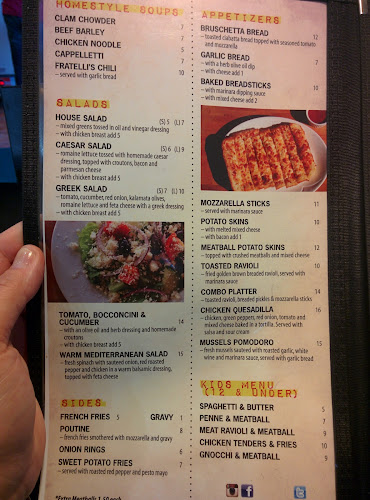 Opinii despre Fratelli's Kitchen în Sault Ste. Marie - Hospitality and gastronomy