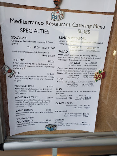 Mediterraneo Family Restaurant - Hospitality and gastronomy