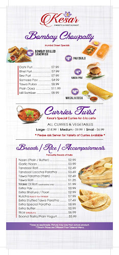 Comentarii opinii despre Kesar Sweets & Restaurant