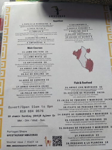 Comentarii opinii despre Amazonas Peruvian Restaurant