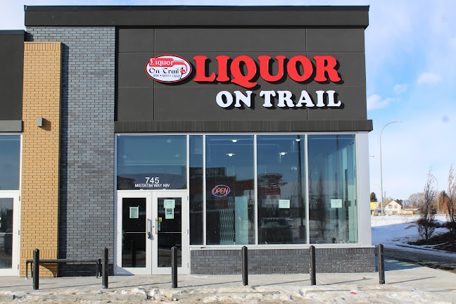 Liquor on trail
