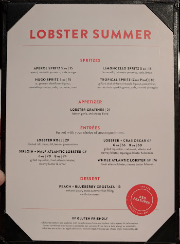 Opinii despre The Keg Steakhouse + Bar - Grande Prairie în Grande Prairie - Hospitality and gastronomy