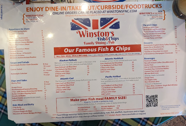 Winston's Fish & Chips - Edmonton