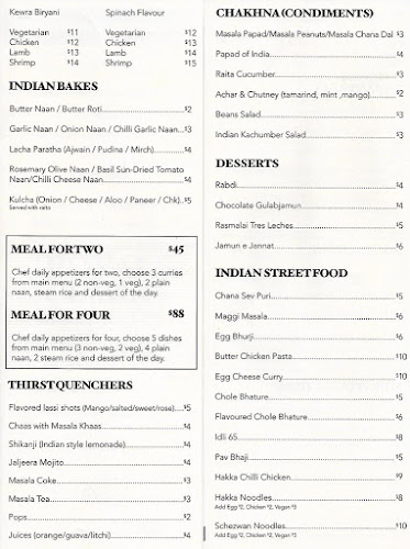 Comentarii opinii despre Royal Cumin BURLINGTON Indian & Hakka Bistro