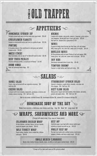 Opinii despre The Old Trapper în Grande Prairie - Hospitality and gastronomy