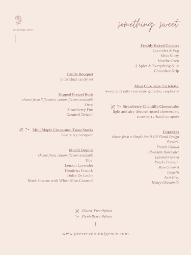 Opinii despre Preserve Indulgence Event Design & Boutique Catering în North York - Hospitality and gastronomy