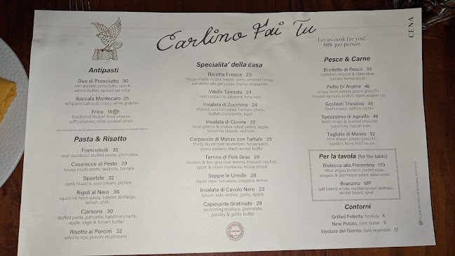 Carlino Restaurant - Hospitality and gastronomy