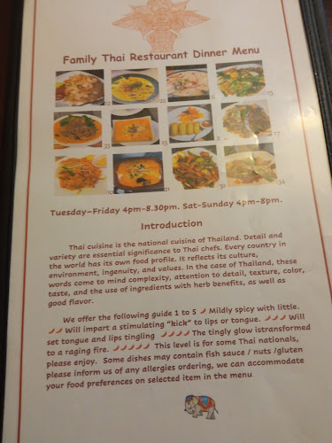 Family Thai Restaurant - Hospitality and gastronomy